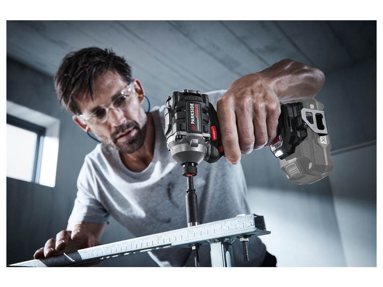 Шуруповерт акумуляторний ударний Parkside PDSSAP 20 B3 (11405542) - фото 4 Шуруповерт акумуляторний ударний Parkside PDSSAP 20 B3 (11405542) - фото 4