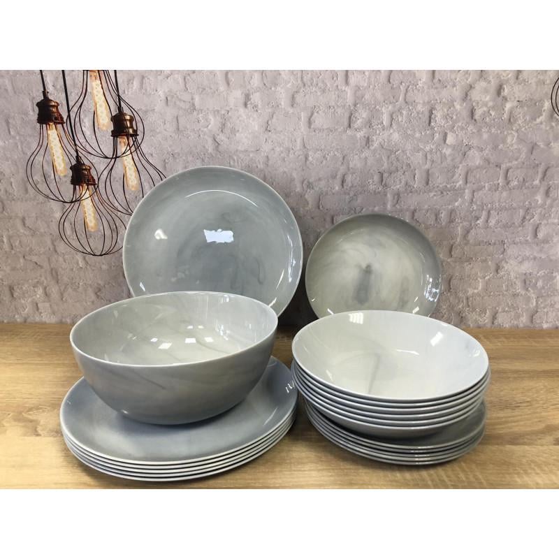 Столовый сервиз Luminarc Diwali Granit Marble 19 пр. (Q0217)
