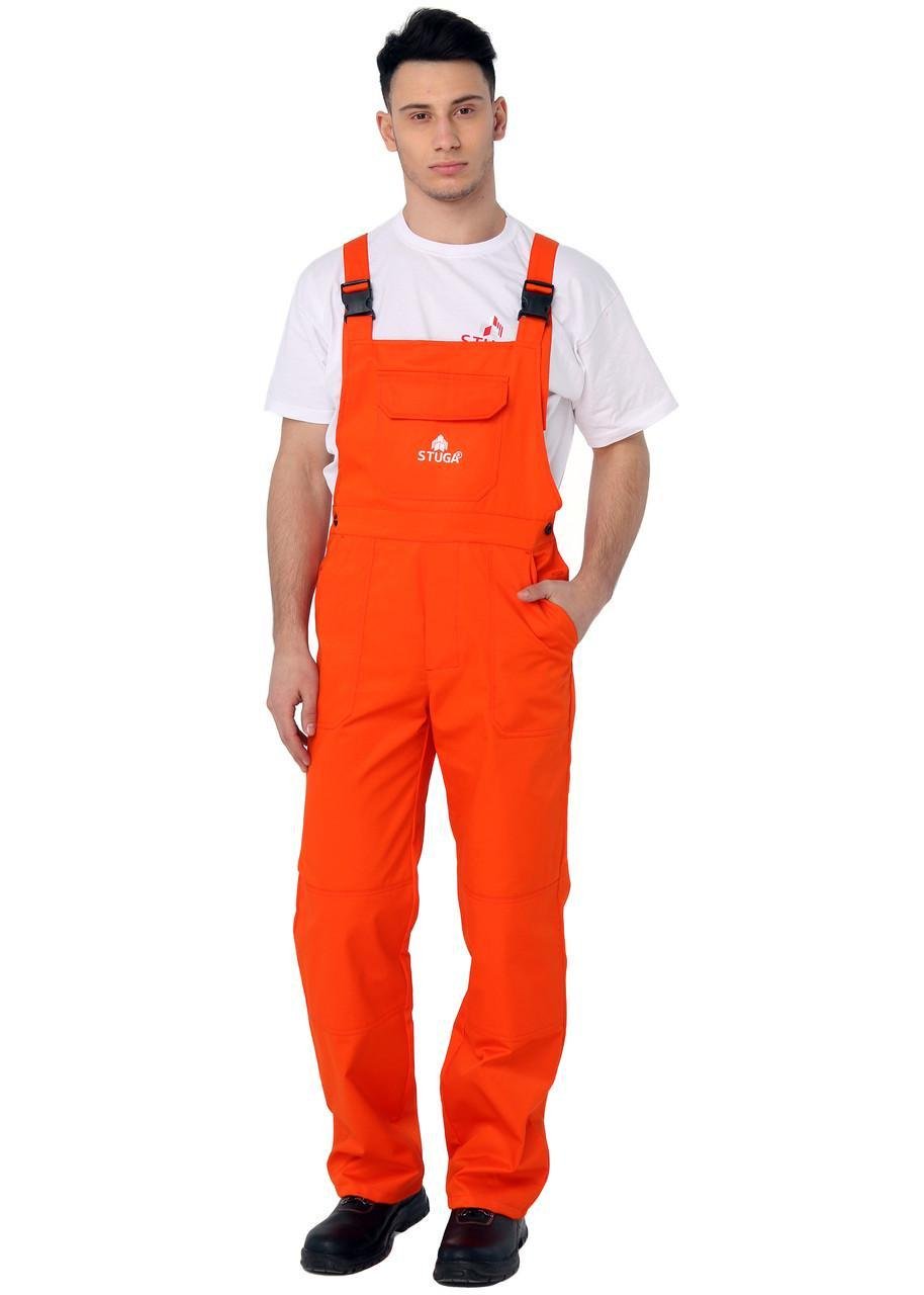 Полукомбинезон рабочий Стандарт 1101 р. 52-54 168-179 см Оранжевый (2269871834) - фото 2 Полукомбинезон рабочий Стандарт 1101 р. 52-54 168-179 см Оранжевый (2269871834) - фото 2