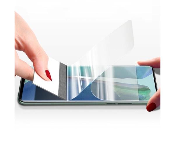 Противоударная гидрогелевая пленка Hydrogel Film для Tecno Camon 17P, Transparent - фото 2