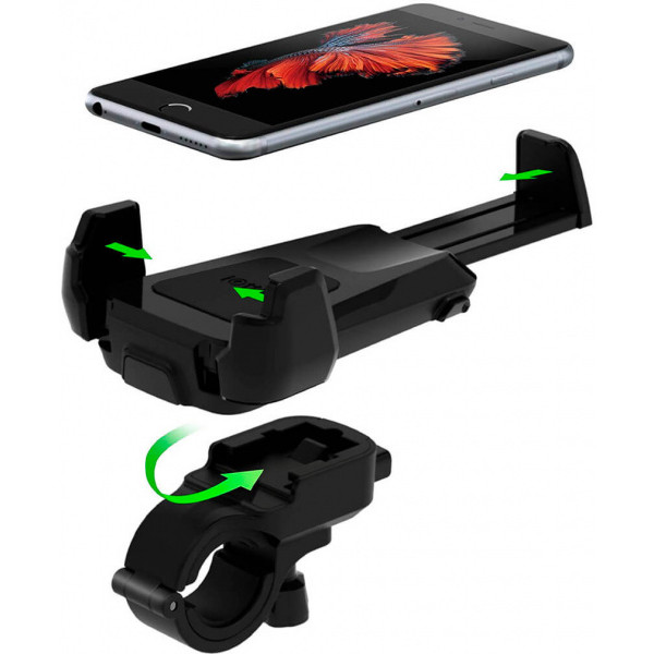 Тримач iOttie Велодержатель iOttie Bike Holder for iPhone, Smartphones and GoPro Active Edge Black (HLBKIO102GP) - фото 4