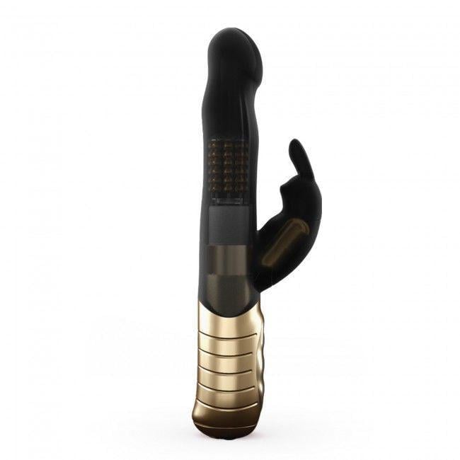 Вибратор-кролик Dorcel Baby Rabbit 2.0 с жемчужным массажем и вращающейся головкой / Gold (SO4068)