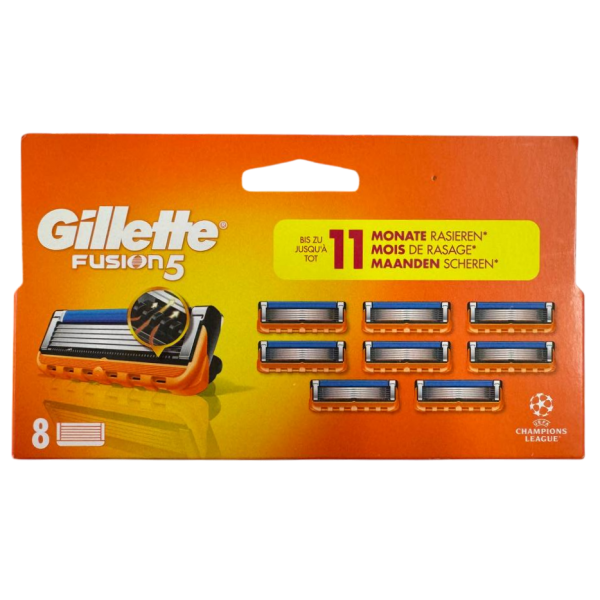 Картриджи сменные для бритья Gillette Fusion 5 8 шт.
