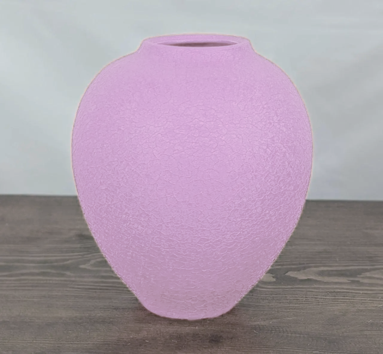 Ваза Nana Ceramics Велеса шелк 28 см Розовый