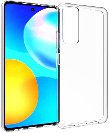 Чехол Silicone Case WS Huawei P Smart 2019/Honor 10 Lite Прозрачный
