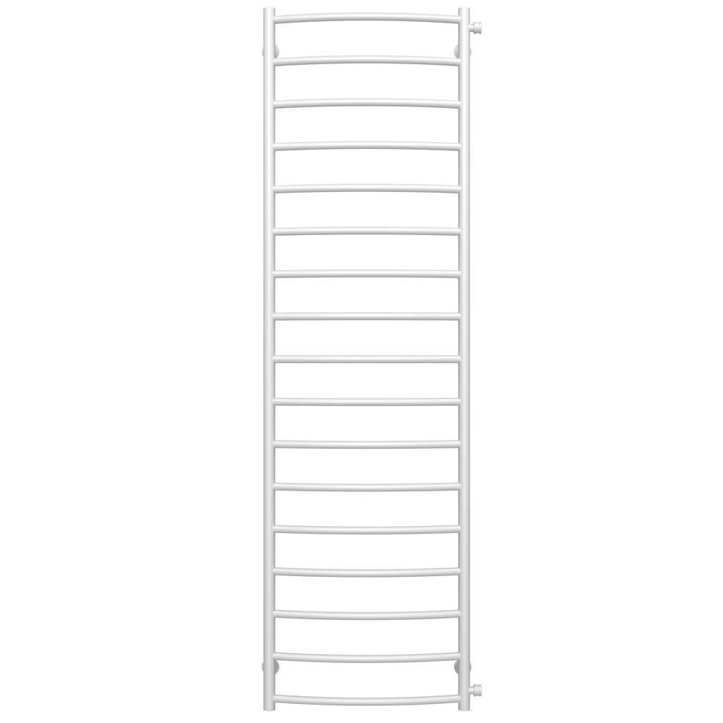 Полотенцесушитель водяной Deffi Классик П17 боковое правое подключение нержавеющая сталь 500х1800 мм Белый (C.DK.180.50.17.W.C)