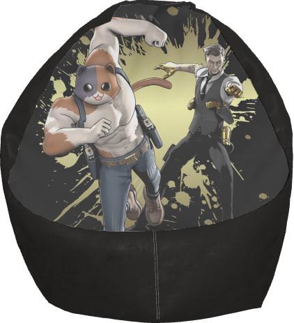 Кресло-груша Fortnite midas and meowscles S (13280770)