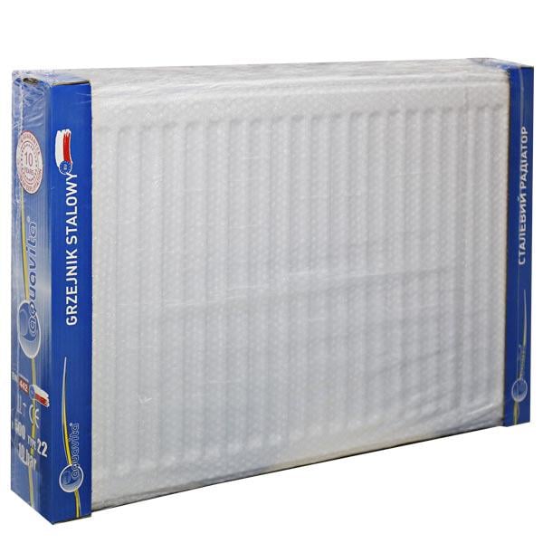 Радиатор стальной Aquavita 22 500х600 мм с креплением (115192) - фото 1