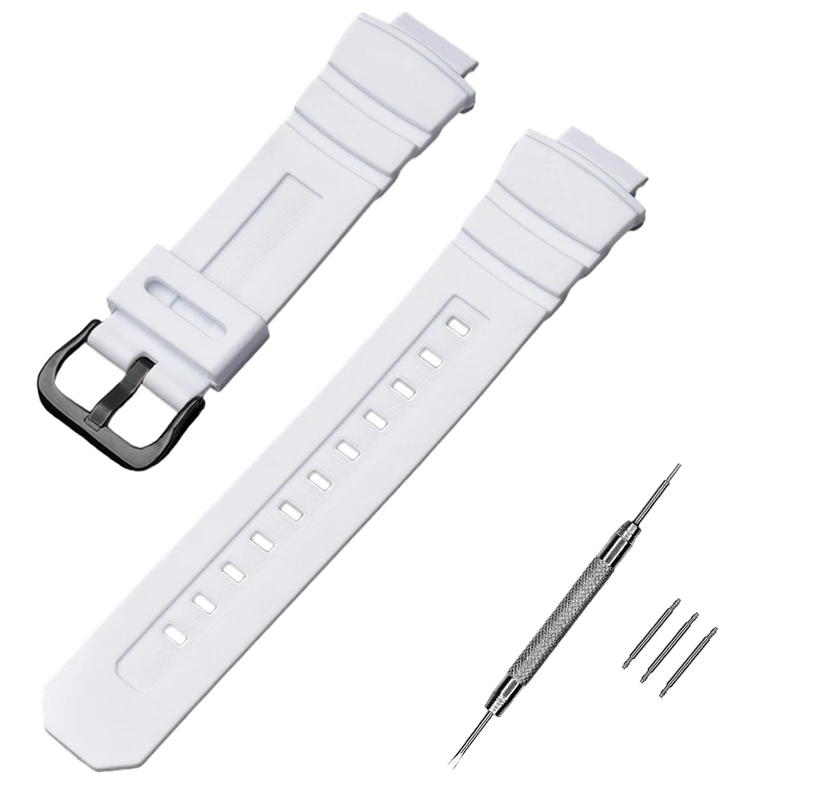 Ремінець для Casio G-Shock G-7700 White BK (4060)