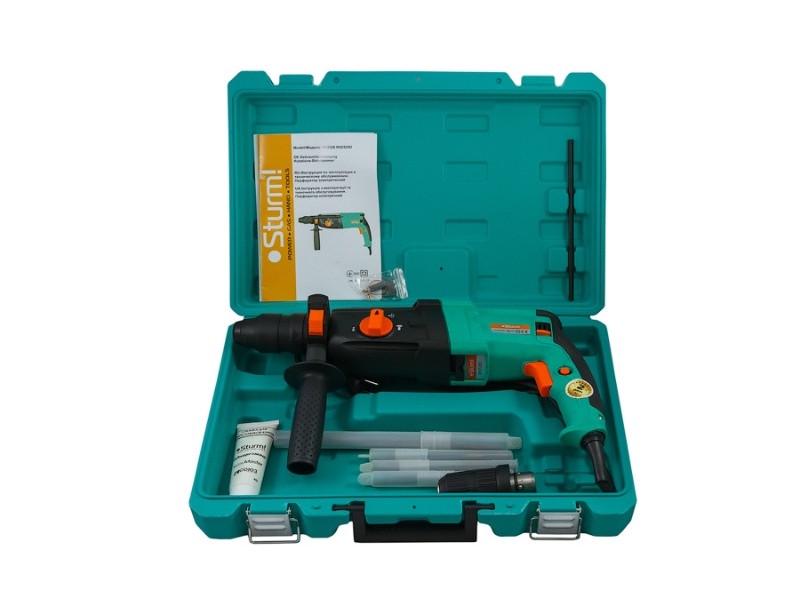 Перфоратор Sturm RH2528D 1300 Вт в кейсі з додатковим патроном (40523797) - фото 6 Перфоратор Sturm RH2528D 1300 Вт в кейсі з додатковим патроном (40523797) - фото 6