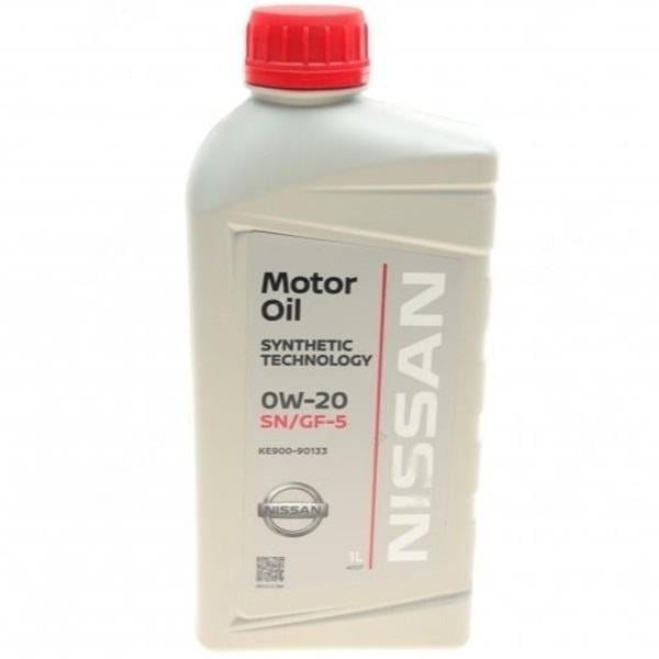 Моторна олива Nissan Motor Oil SN GF-5 0W-20 1 л (KE90090133)