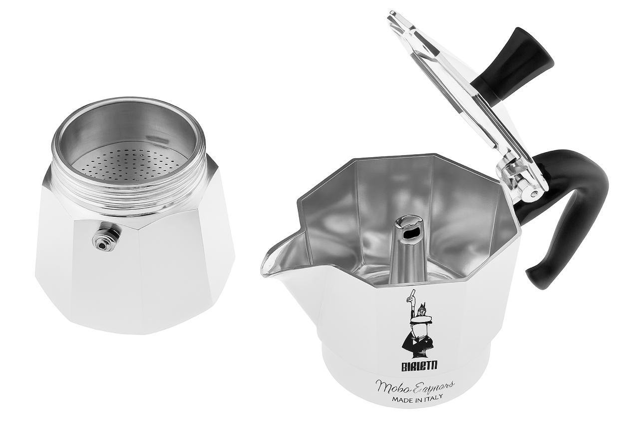 Гейзерная кофеварка Bialetti Moka Express для газовой плиты из алюминия на 18 чашек 810 мл (1167) - фото 5