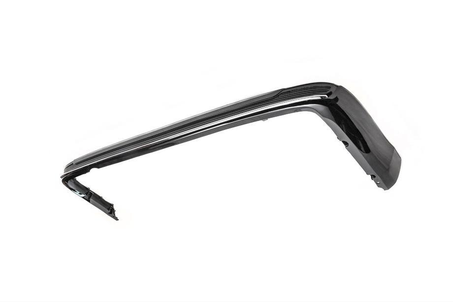 Накладка задня з хромом 1234 Upgrade 2016 Executive 2019/2021 для Toyota Land Cruiser 200 Білий (145920)