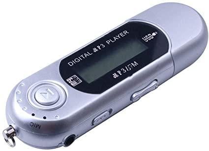 Mp3-плеер спортивный мини USB-флеш Серебряный