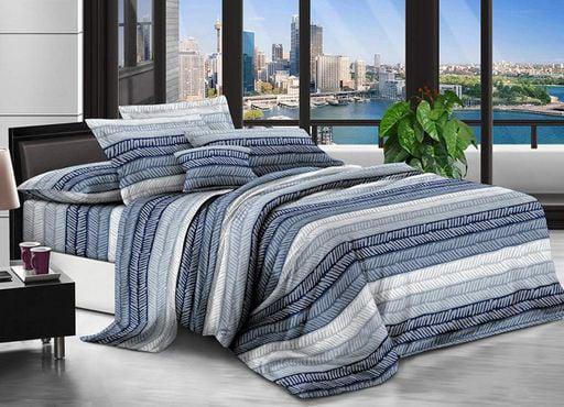 Комплект постельного белья Штриховка полуторный 150х220 см (T75-0406d/WP/1.5) Комплект постельного белья Штриховка полуторный 150х220 см (T75-0406d/WP/1.5)