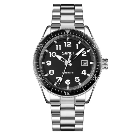 Наручные часы Skmei 9232SSIBK Steel Strap Silver/Black (1253)