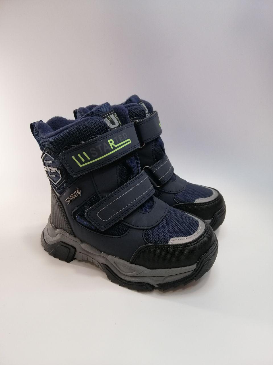 Черевики зимові TOM.M для хлопчика р. 29 19 см Синій (10434 С)