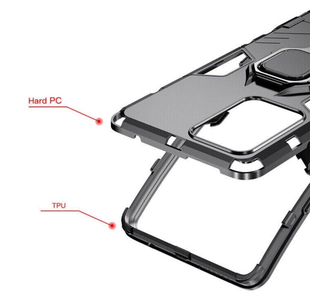 Чехол бампер Primolux Ring Armor для Xiaomi Redmi Note 12 - Black - фото 8 Чехол бампер Primolux Ring Armor для Xiaomi Redmi Note 12 - Black - фото 8