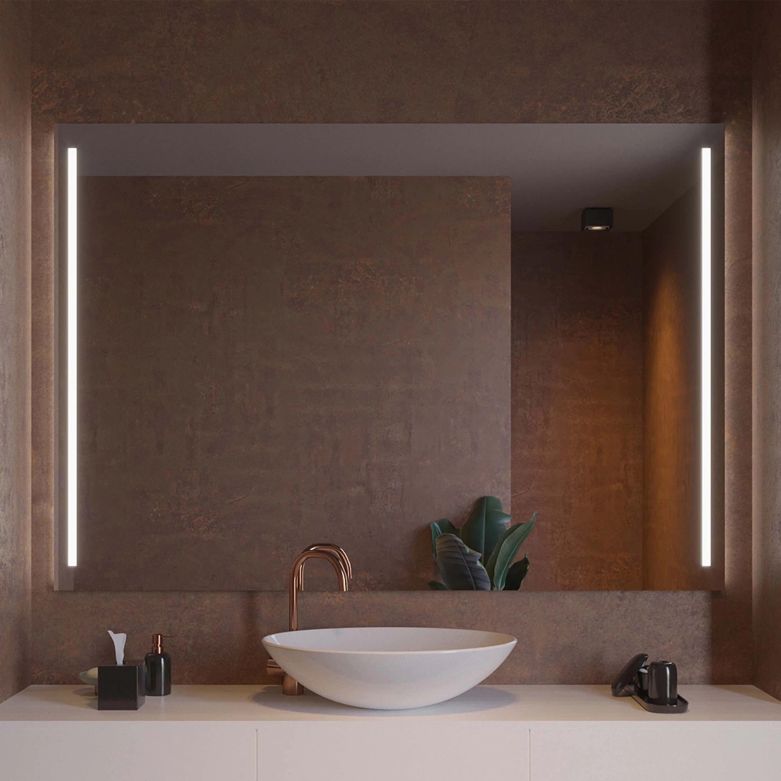 Зеркало Dim Dzerkal CLERA с LED-подсветкой 50х80 см (7631)