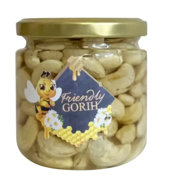 Кешью с акациевым медом 200 мл/250 г Кешью с акациевым медом 200 мл/250 г