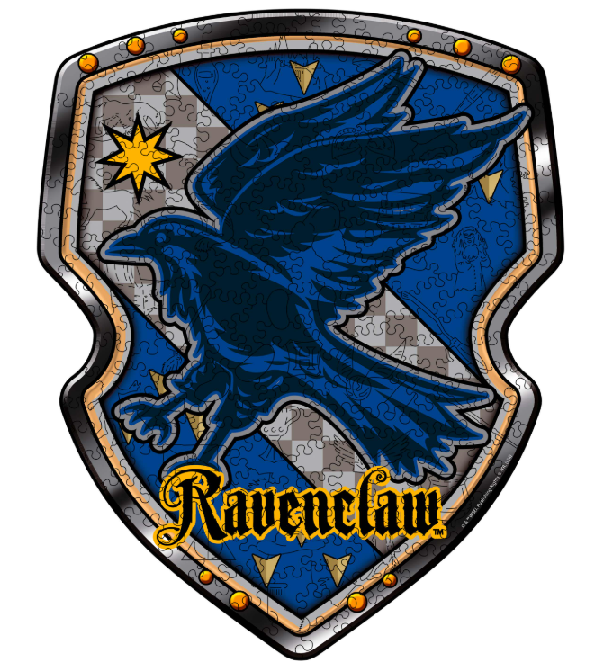 Пазл деревянный фигурный Woods Story Гарри Поттер Герб Рейвенклов XL (wsraw002)