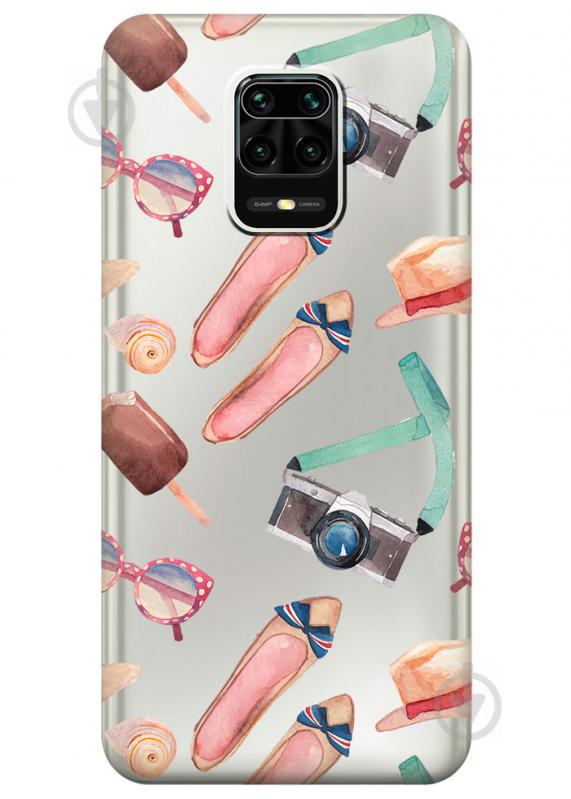 Прозрачный силиконовый чехол iSwag для Xiaomi Redmi Note 9S с рисунком - Женские штучки (M1662) Прозрачный силиконовый чехол iSwag для Xiaomi Redmi Note 9S с рисунком - Женские штучки (M1662)