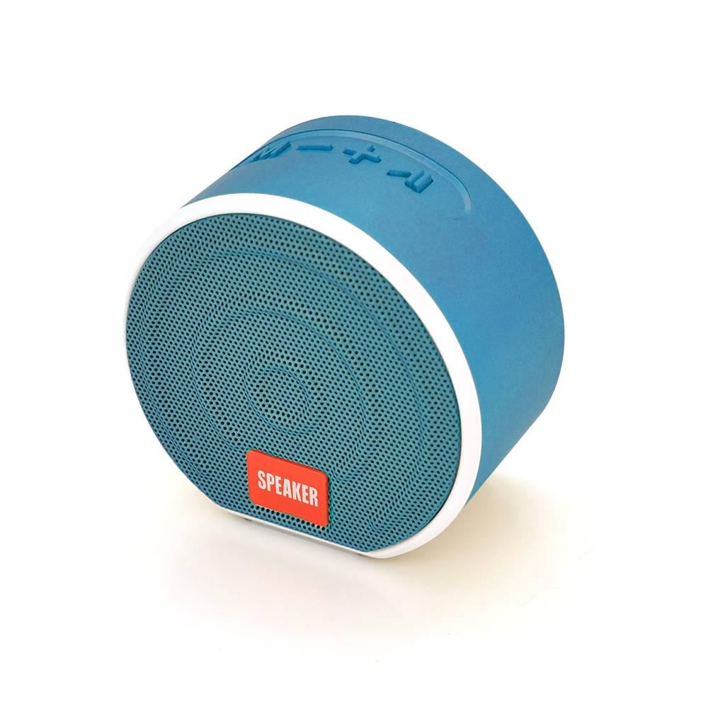 Колонка T8 Bluetooth 4,1 до 10 м 1х3W 4Ω 600 mAh ≥90dB TF card/USB DC 5V Blue (27167)