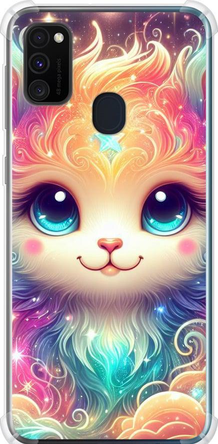 Чехол на Samsung Galaxy M21 M215F Сказочный котенок (5813sp-2016-42517)