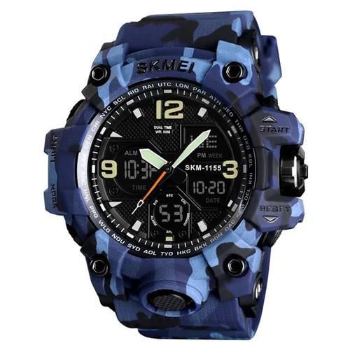 Наручные часы Skmei 1155BCMBU Blue Camo (2245499870)