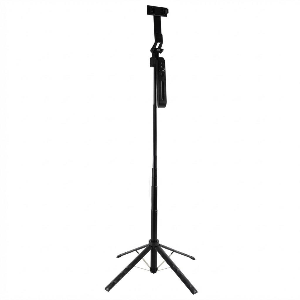 Селфи-монопод с треногой PLOKAMA A7 PRO 1,8 м 2 LED-лампы Черный (32142219) Селфи-монопод с треногой PLOKAMA A7 PRO 1,8 м 2 LED-лампы Черный (32142219)