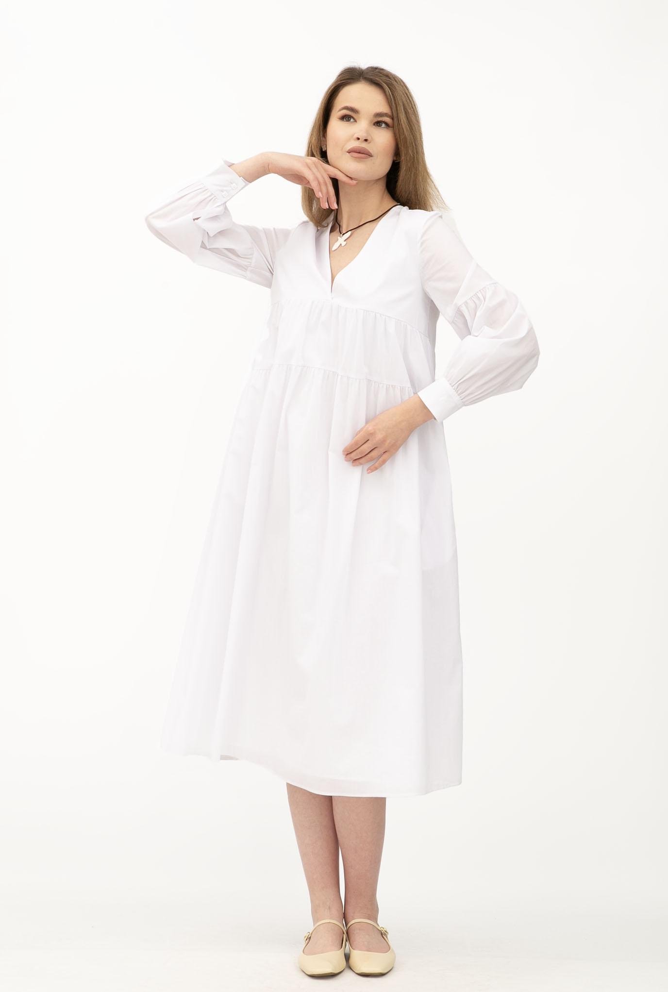 Платье Lesia Амея р. 44 Белый (119180000)