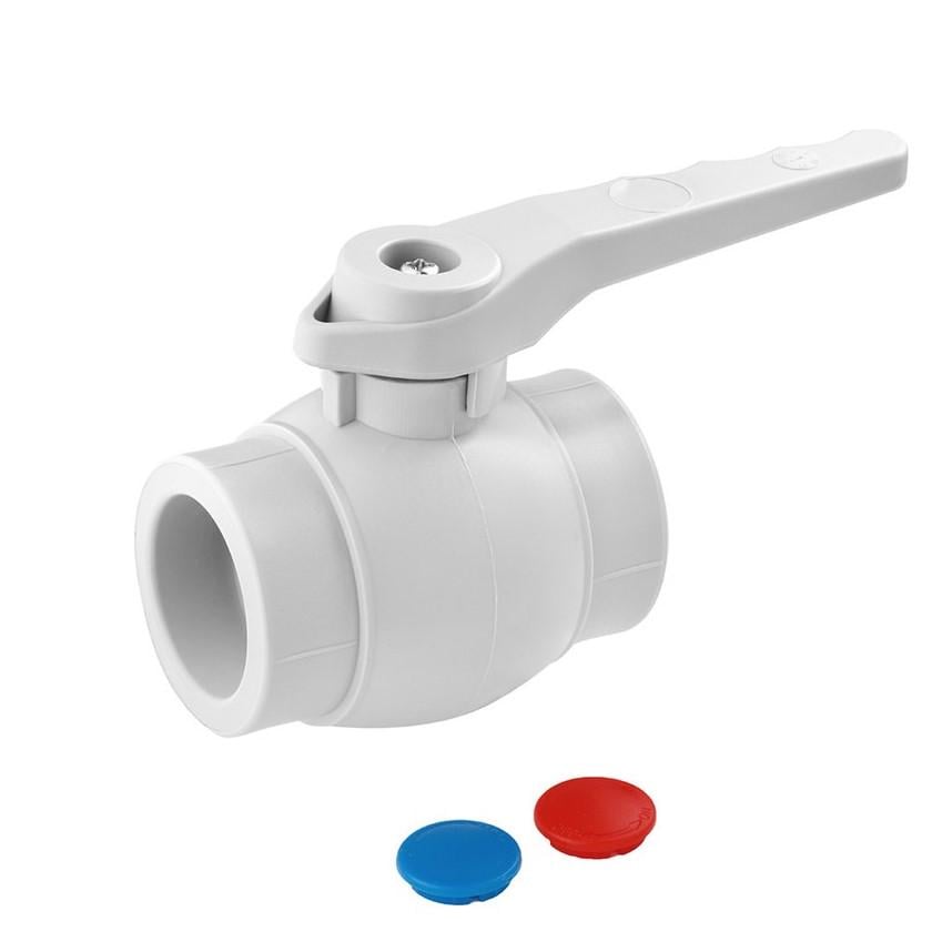 Кран шаровой Grandi 63 под пайку D 63 мм (24681697) - фото 1 Кран шаровой Grandi 63 под пайку D 63 мм (24681697) - фото 1