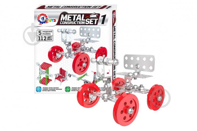 Конструктор Metal Set 112 деталей Технок (6399)