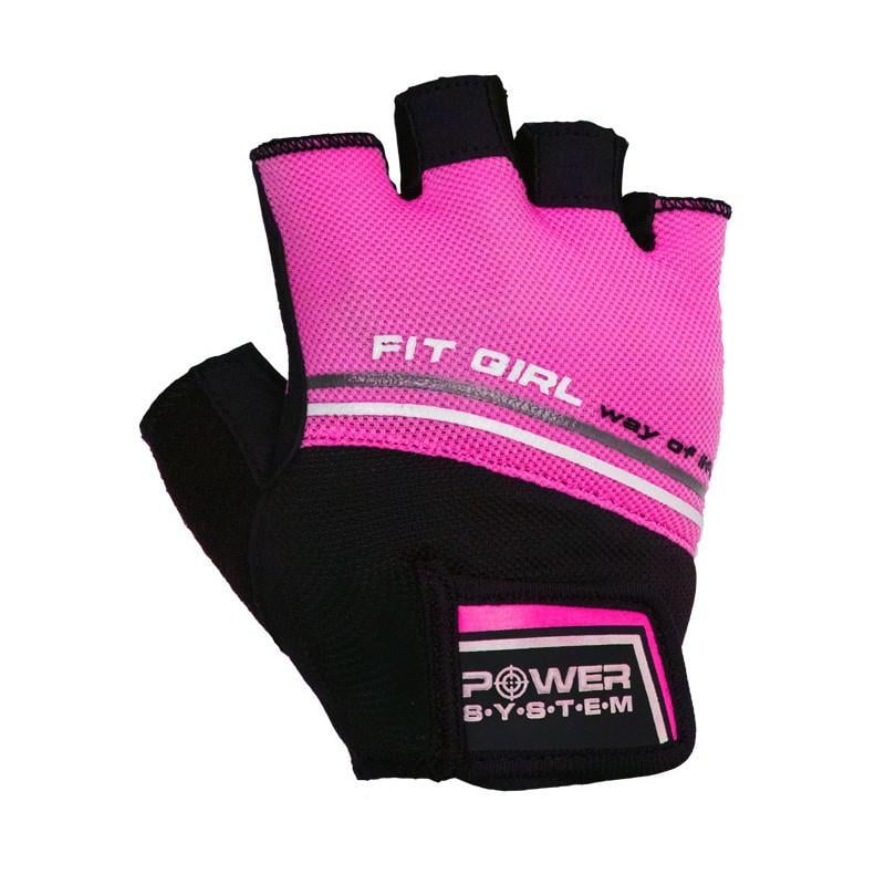 Перчатки для фитнеса Power System PS-2920 Fit Girl Evo XS Pink (21462837) - фото 4