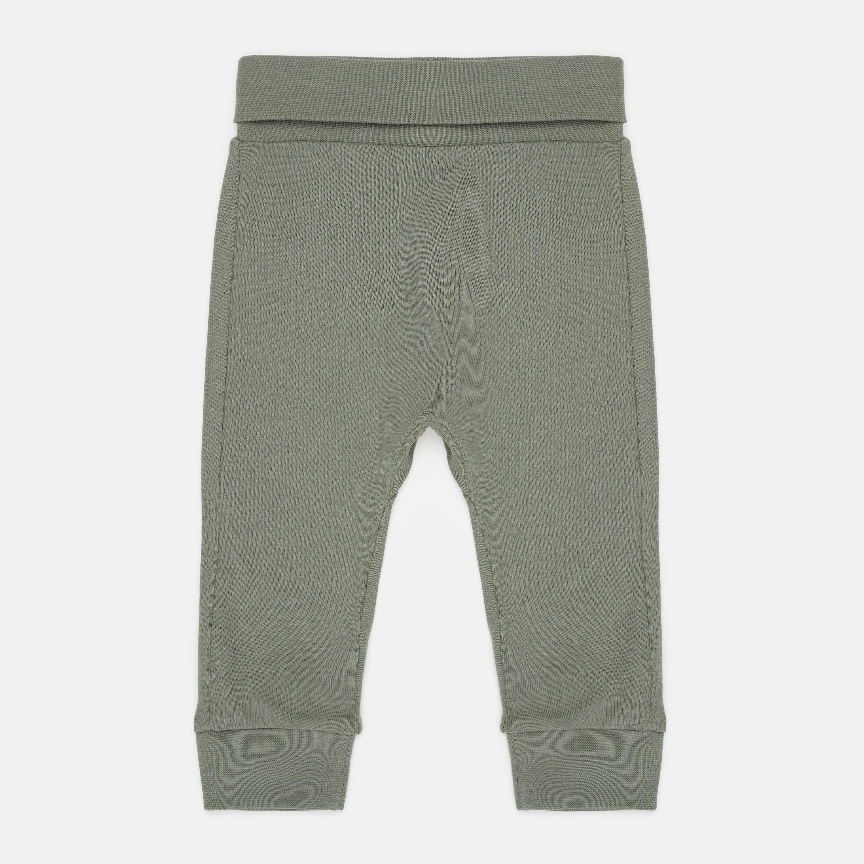 Штани H&M 62 см Сіро-зелений (Х281010229574) Штани H&M 62 см Сіро-зелений (Х281010229574)