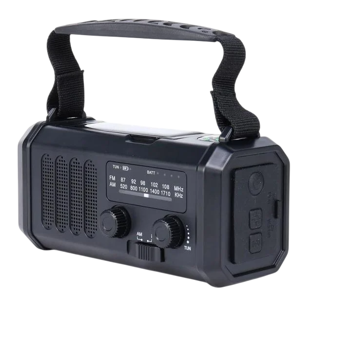 Радио-повербанк 10000 mAh 3в1 на солнечной энергии (31584898)