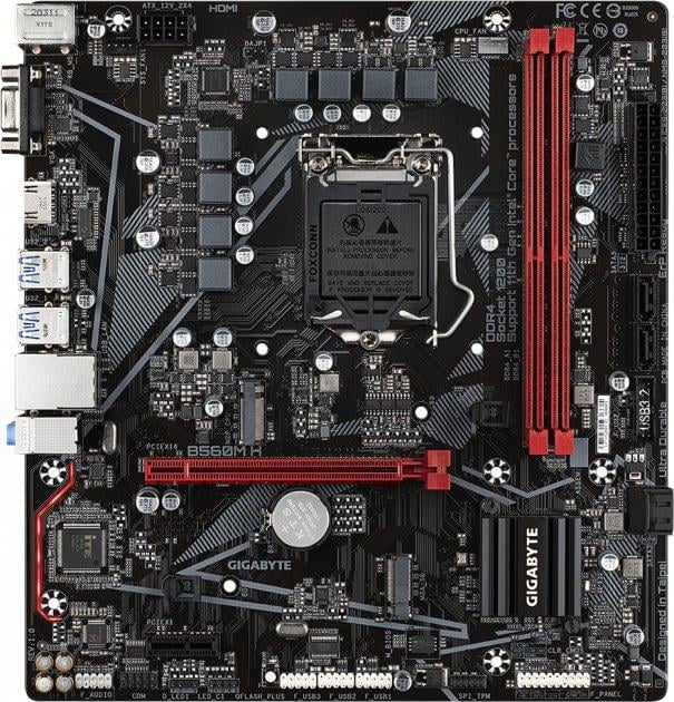 Материнська плата Gigabyte B560M H Socket 1200/MicroATX/2хDDR4 DIMM (11401422)