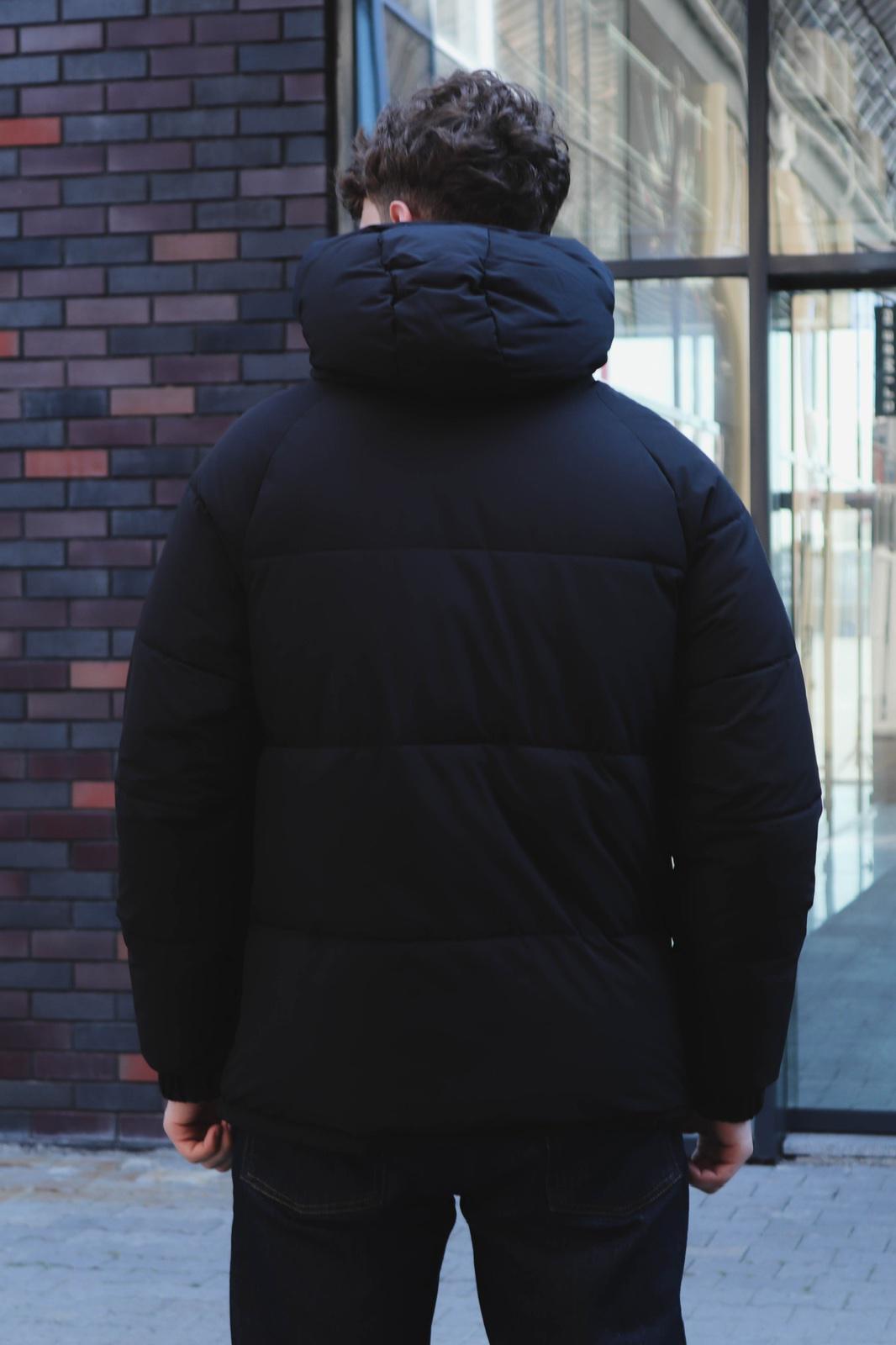 Куртка мужская зимняя 2XL р. 54 Черный (119041) - фото 2