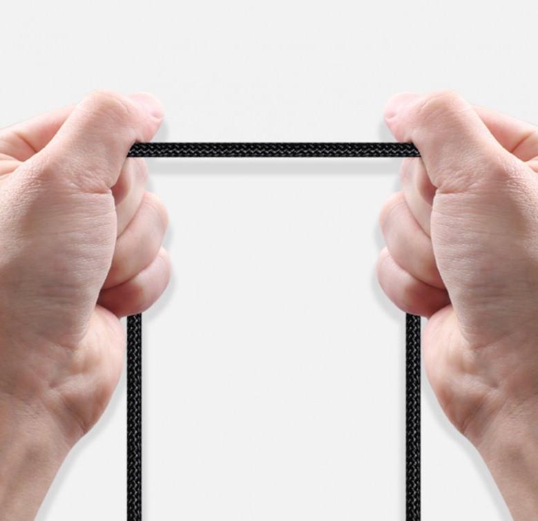 Кабель BASEUS CALWJ-01 Tungsten Gold USB А-Lightning 100 см 2,4 A Чорний (534165) - фото 6 Кабель BASEUS CALWJ-01 Tungsten Gold USB А-Lightning 100 см 2,4 A Чорний (534165) - фото 6