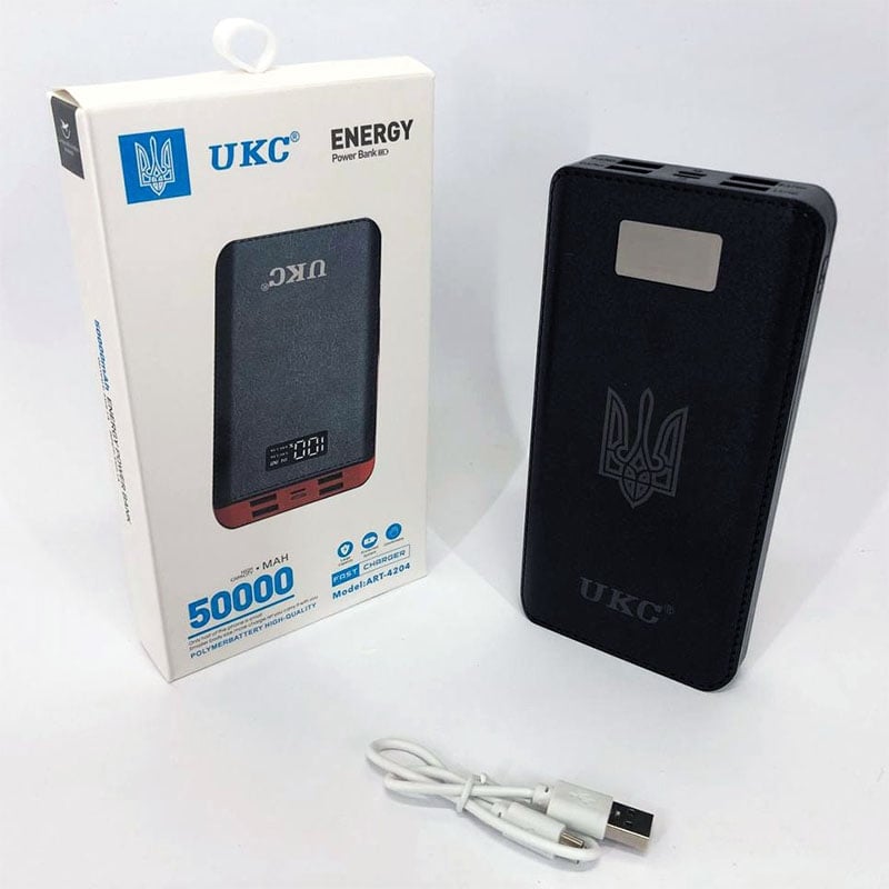 Повербанк UKC 4204 портативний зовнішній акумулятор 50000 mah (13465954) - фото 8