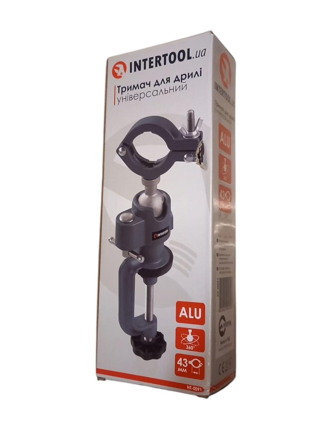 Тримач для дрилі універсальний Intertool HT-0091 43 мм (26389578) - фото 3