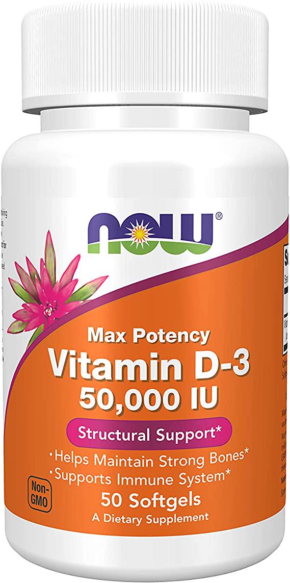 Витамин Max Potency Vitamin D-3 50000 IU 50 Softgels