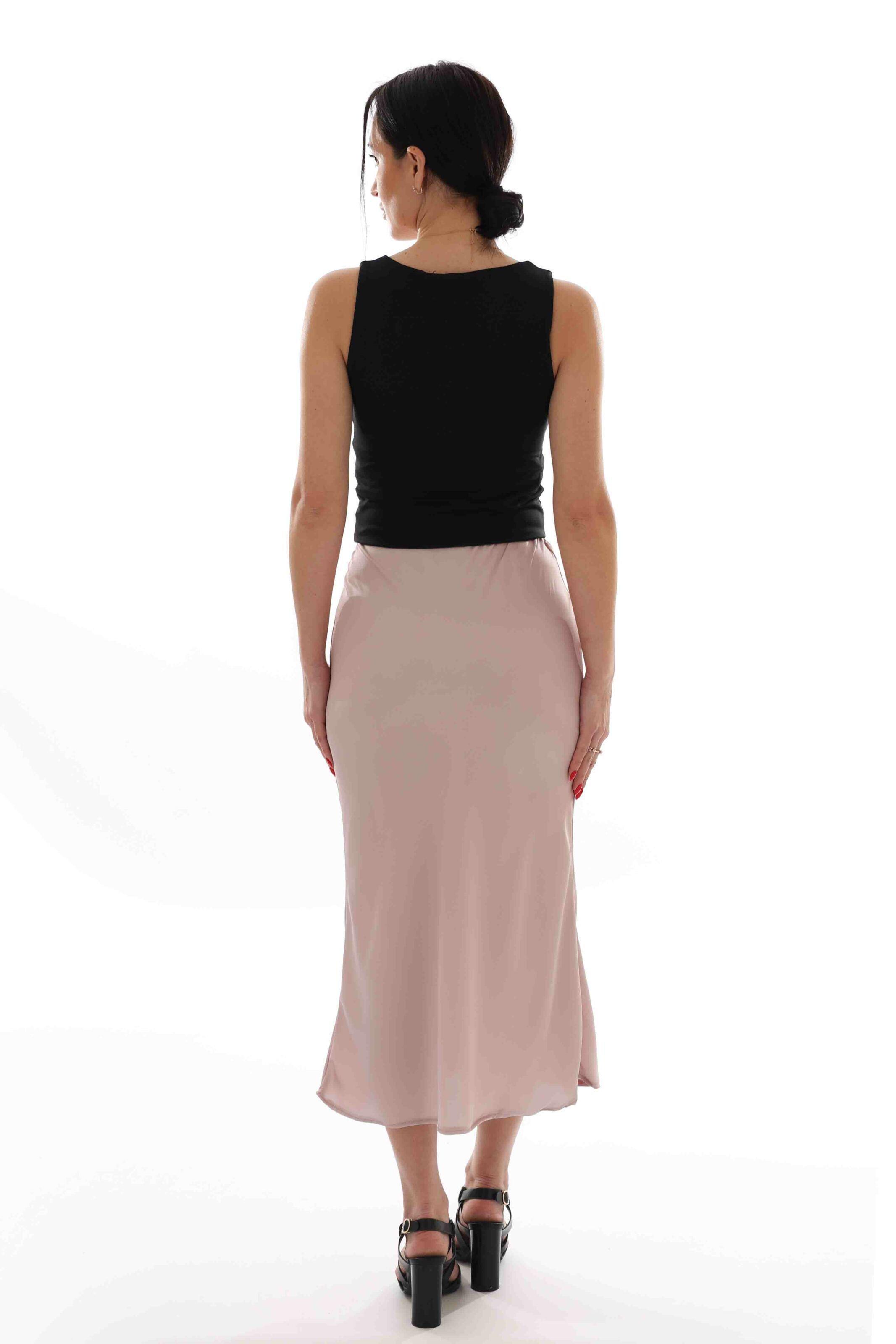 Юбка женская р. 42 Бежевый (278087-42) - фото 2