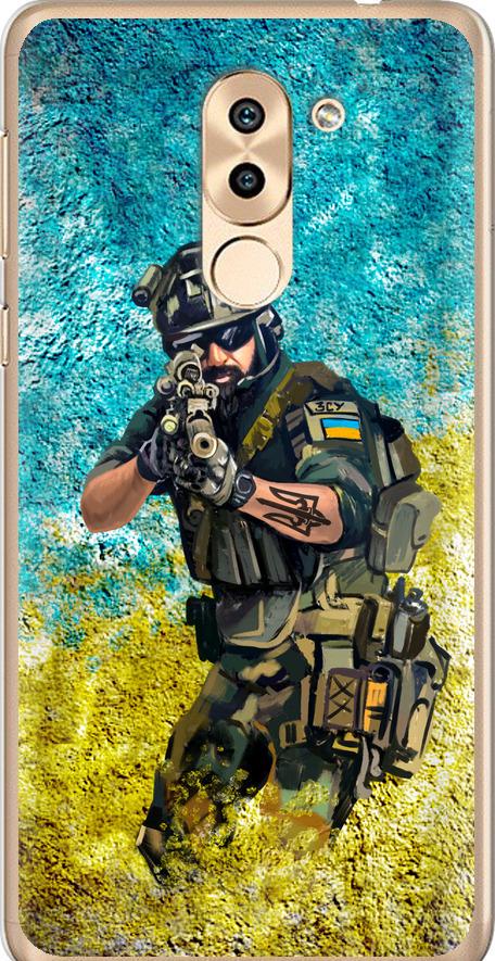 Чохол на Huawei GR5 2017 Воїн ЗСУ (5311t-473-42517)