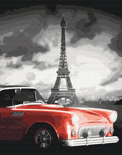 Картина по номерам Brushme Французская классика 40х50 см (BS53716)