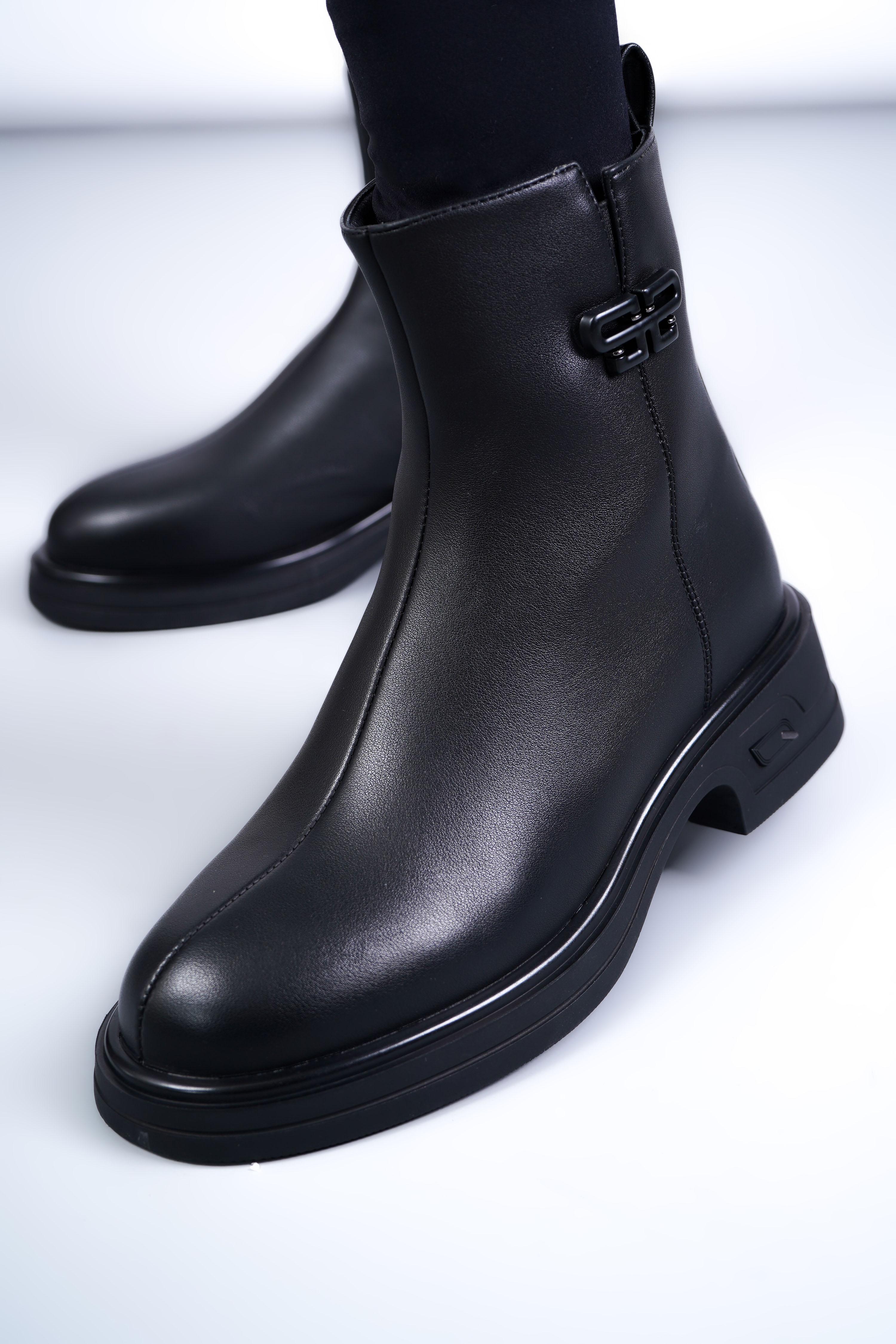 Ботинки женские Where Uwear UK4 346649 р. 39 Черный (346649_39)