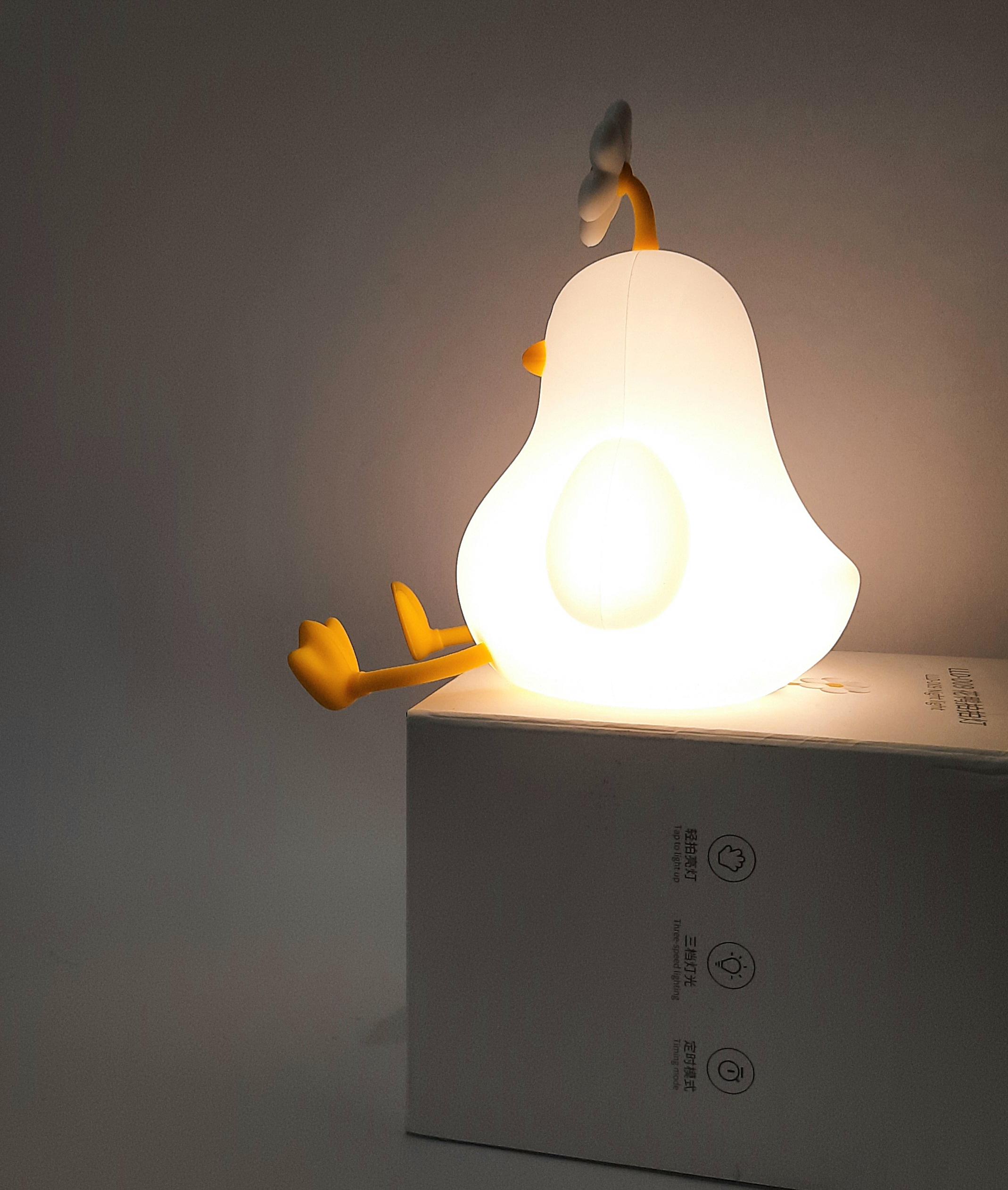 Нічник каченя з квіткою дитячий силіконовий led (kyl-8) - фото 13 Нічник каченя з квіткою дитячий силіконовий led (kyl-8) - фото 13