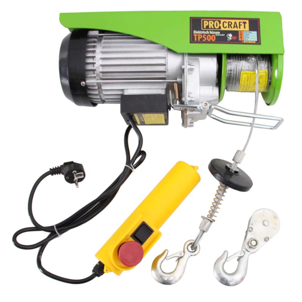 Підйомник електричний Procraft TP500 500 кг 1020 Вт 20 м (2523546902) - фото 2