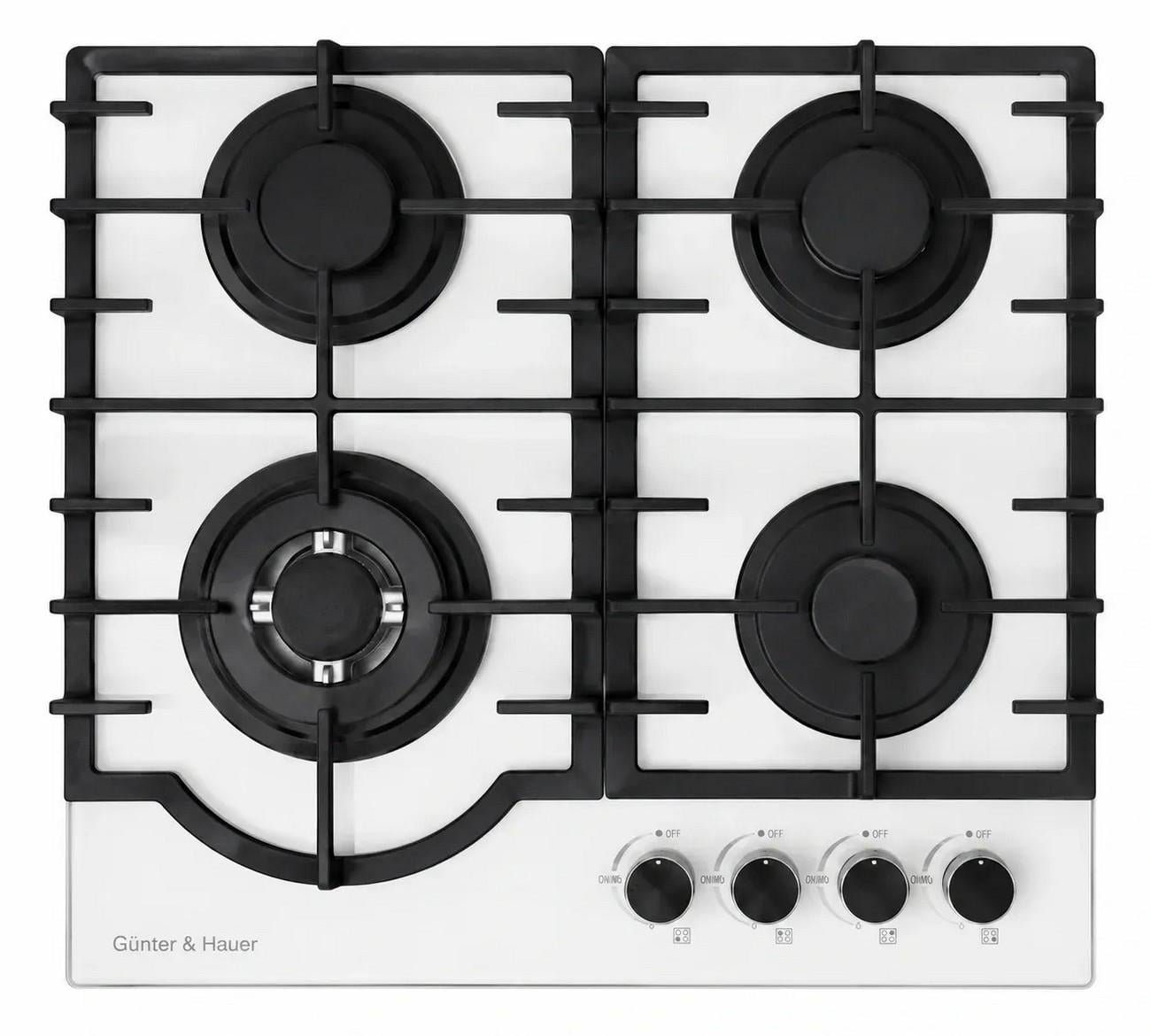 Варочная поверхность газовая Gunter&Hauer GL 644 W (5597)