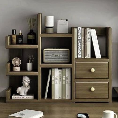 Полка-надстройка настольная из дерева Хелион палисандр (АКД-010802) Полка-надстройка настольная из дерева Хелион палисандр (АКД-010802)